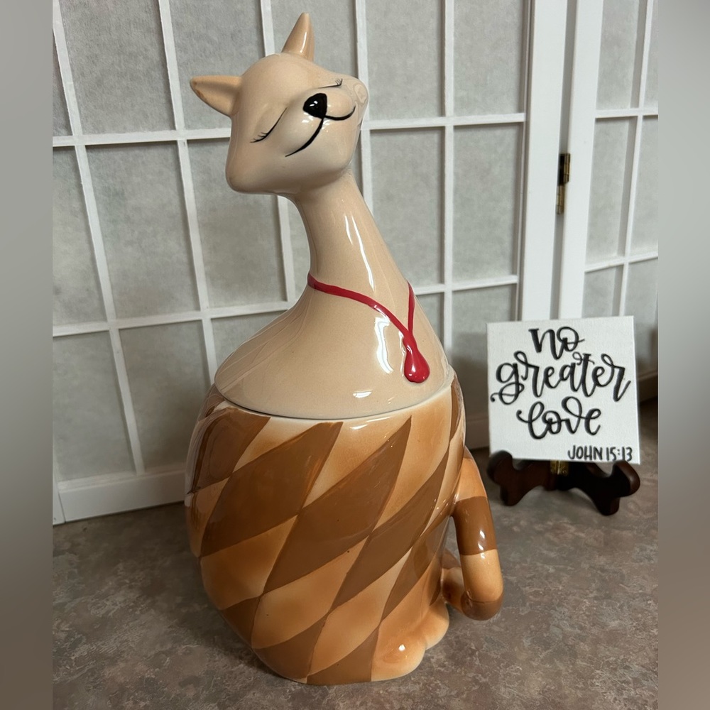 Catitude Cookie Jar